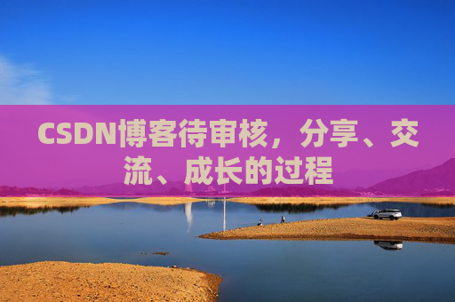 CSDN博客待审核，分享、交流、成长的过程